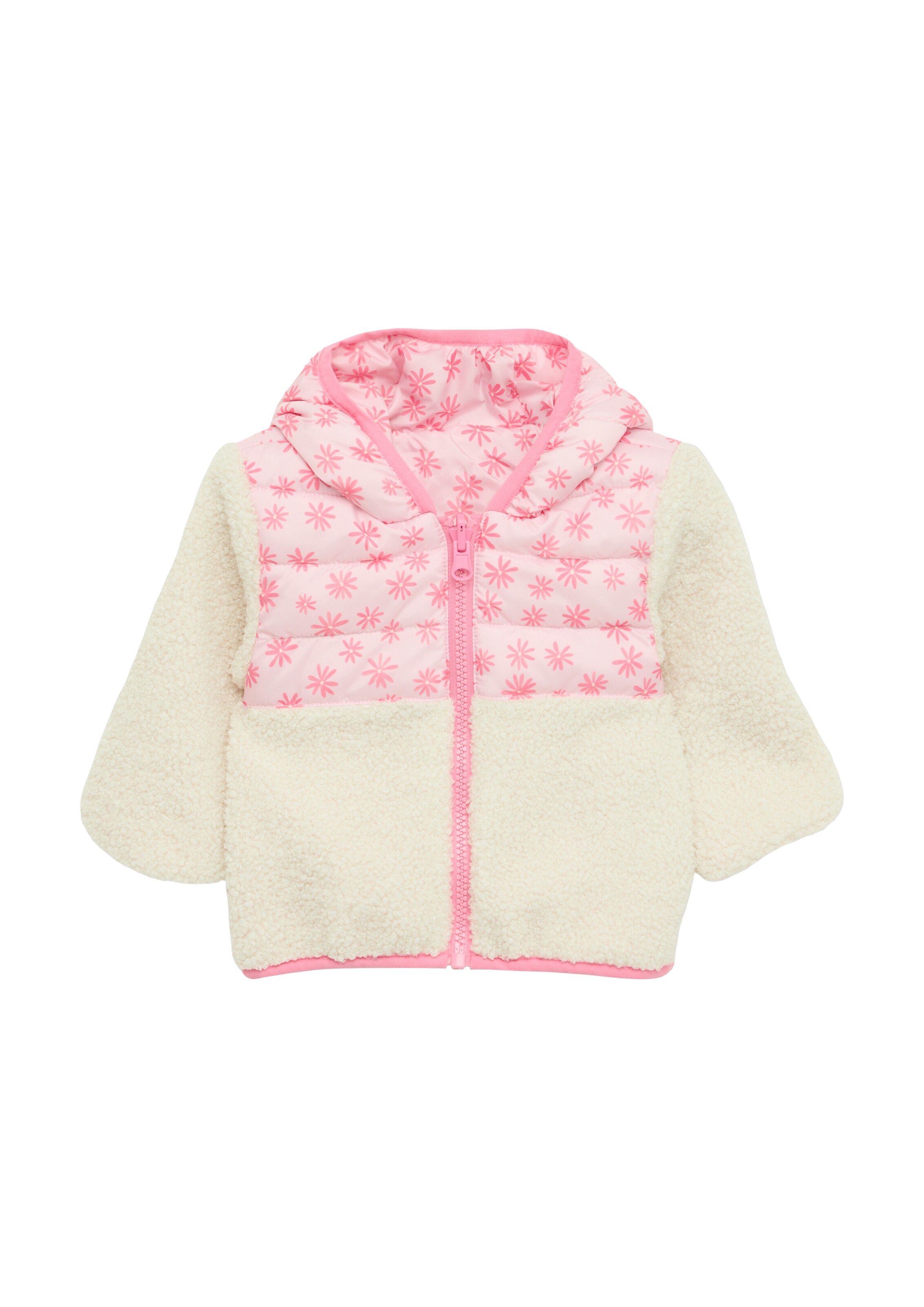 s.Oliver Fleecejacke in Pink: Vorderseite