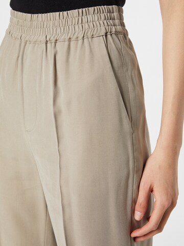 mbym - Pierna ancha Pantalón 'Phillipa' en beige