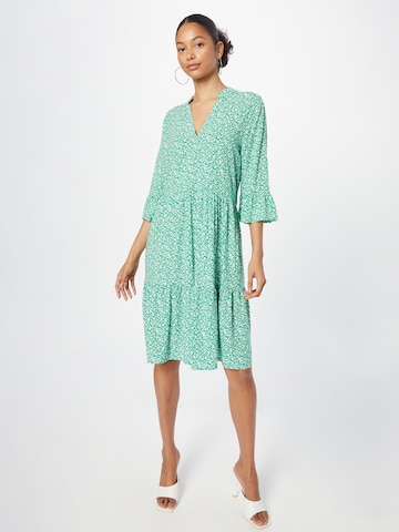 Rochie 'Eda' de la SAINT TROPEZ pe verde: față