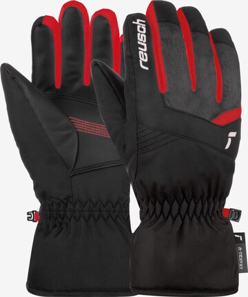 REUSCH Athletic Gloves 'Bennet R-TEX® XT Junior' in Red: front