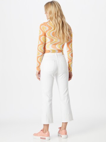 Bootcut Pantalon 'KENYA' ONLY en blanc