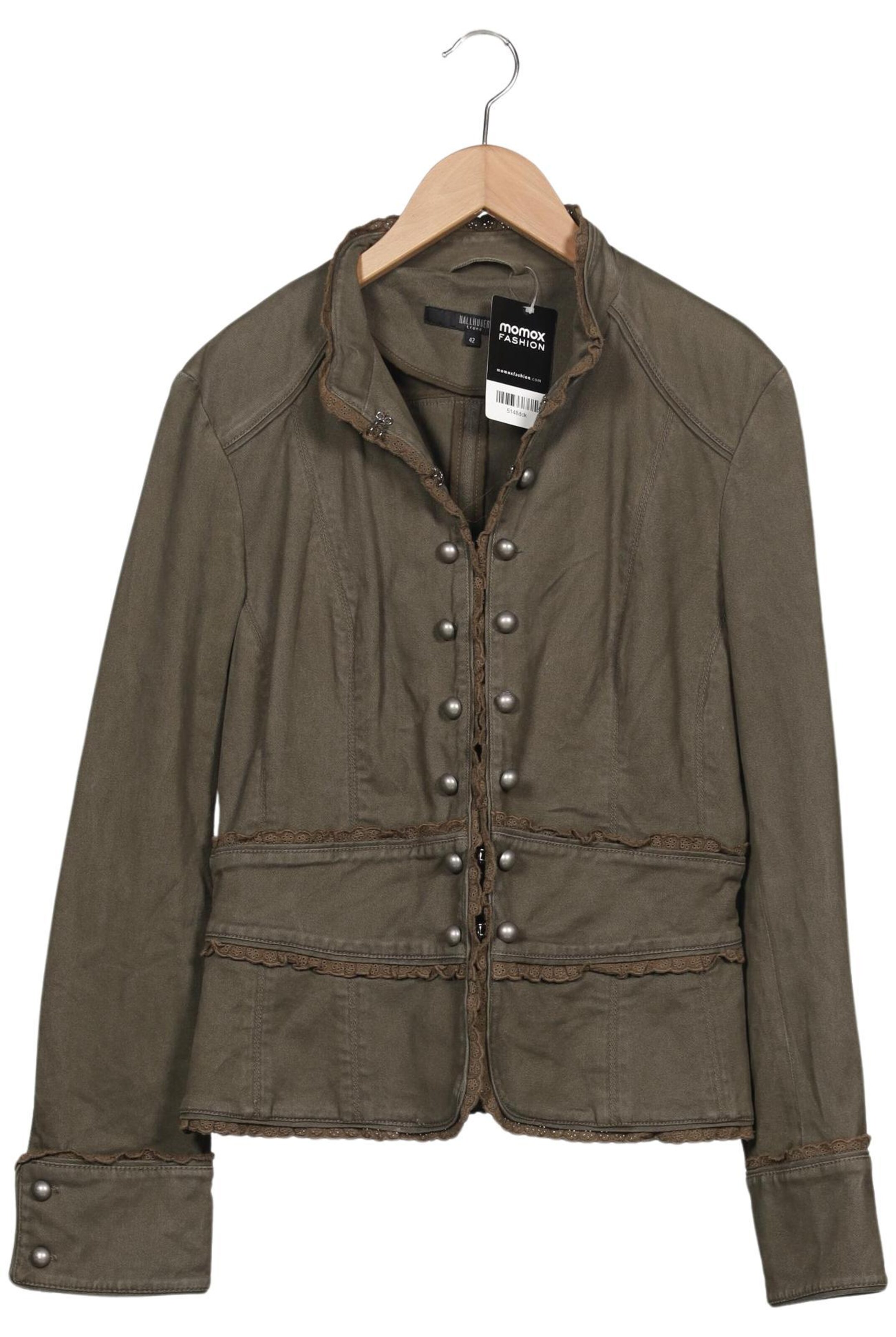 HALLHUBER Jacket & Coat in XL in Green: front