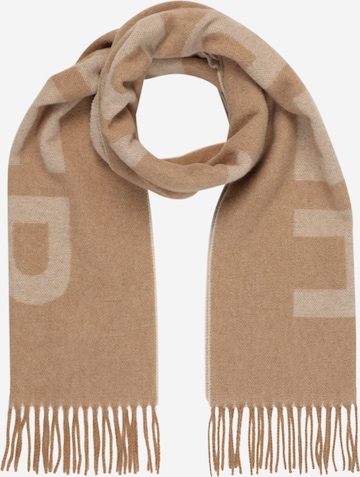 Herrlicher Sjal 'Frika' i beige: forside