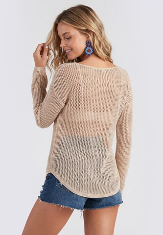 IZIA - Jersey en beige
