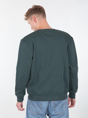 ALPHA INDUSTRIES Sweatshirt in Green