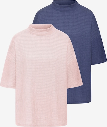 LASCANA Shirt in Blau: Vorderseite