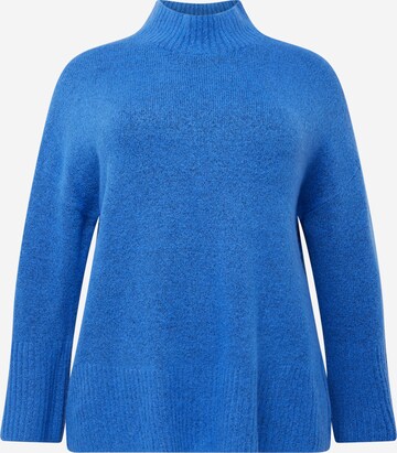 Vero Moda Curve Pullover 'Phillis' in Blau: predná strana