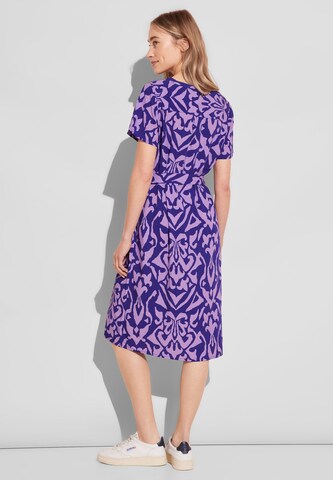 STREET ONE Blusenkleid in Lila