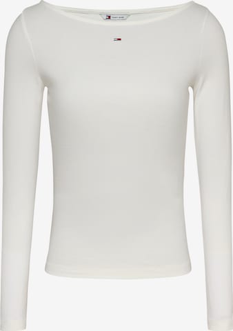 Tommy Jeans Shirt in White: front
