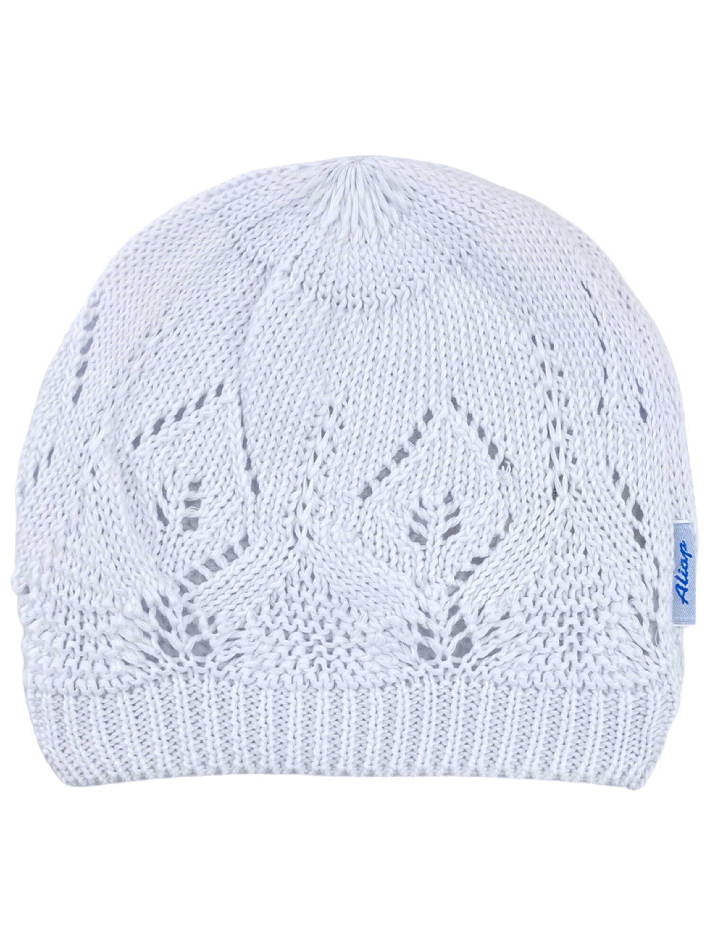 Aliap Muts in Blauw: voorkant