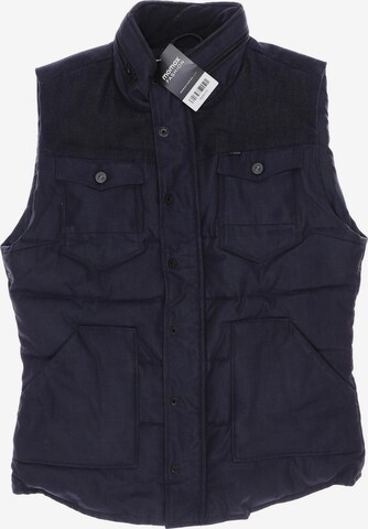 G-Star RAW Vest in L in Blue: front