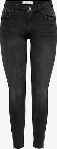 JDY Skinny Jeans 'Sonja' in Zwart: voorkant