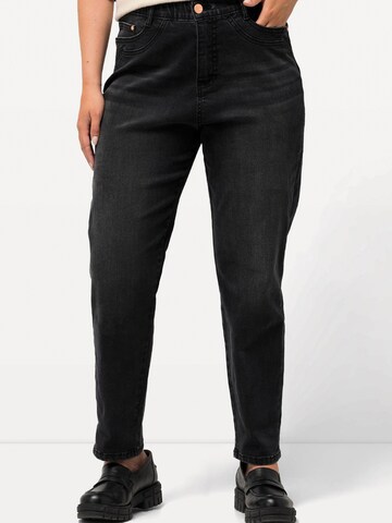 Ulla Popken Tapered Jeans in Grijs