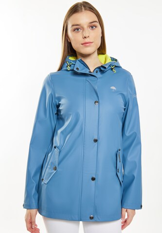Schmuddelwedda Functionele jas in Blauw: voorkant