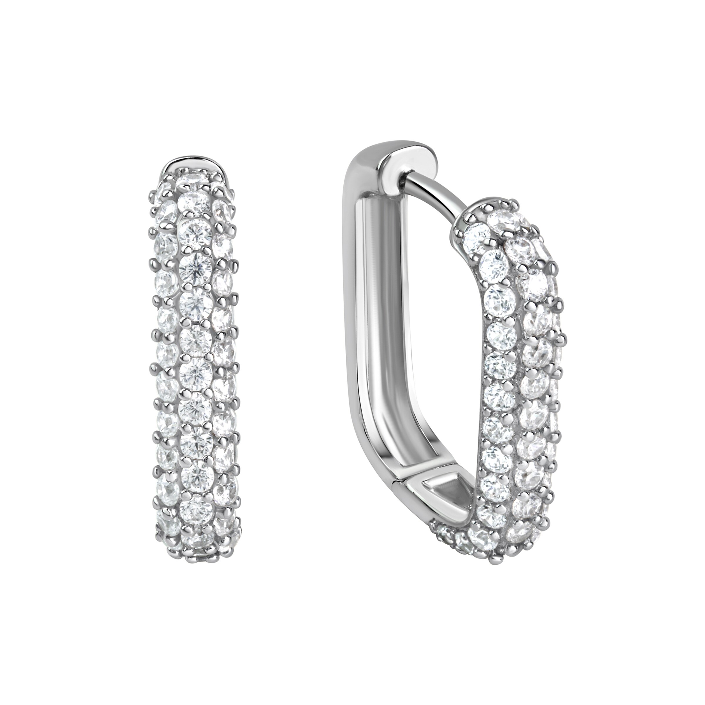 FIRETTI Earrings in Silver: front