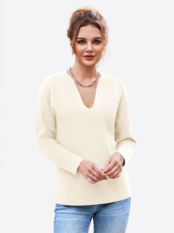 Imily Bela Pullover i beige: forside