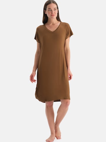 Chemise de nuit Dagi en marron