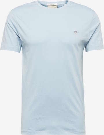 T-Shirt GANT en bleu : devant