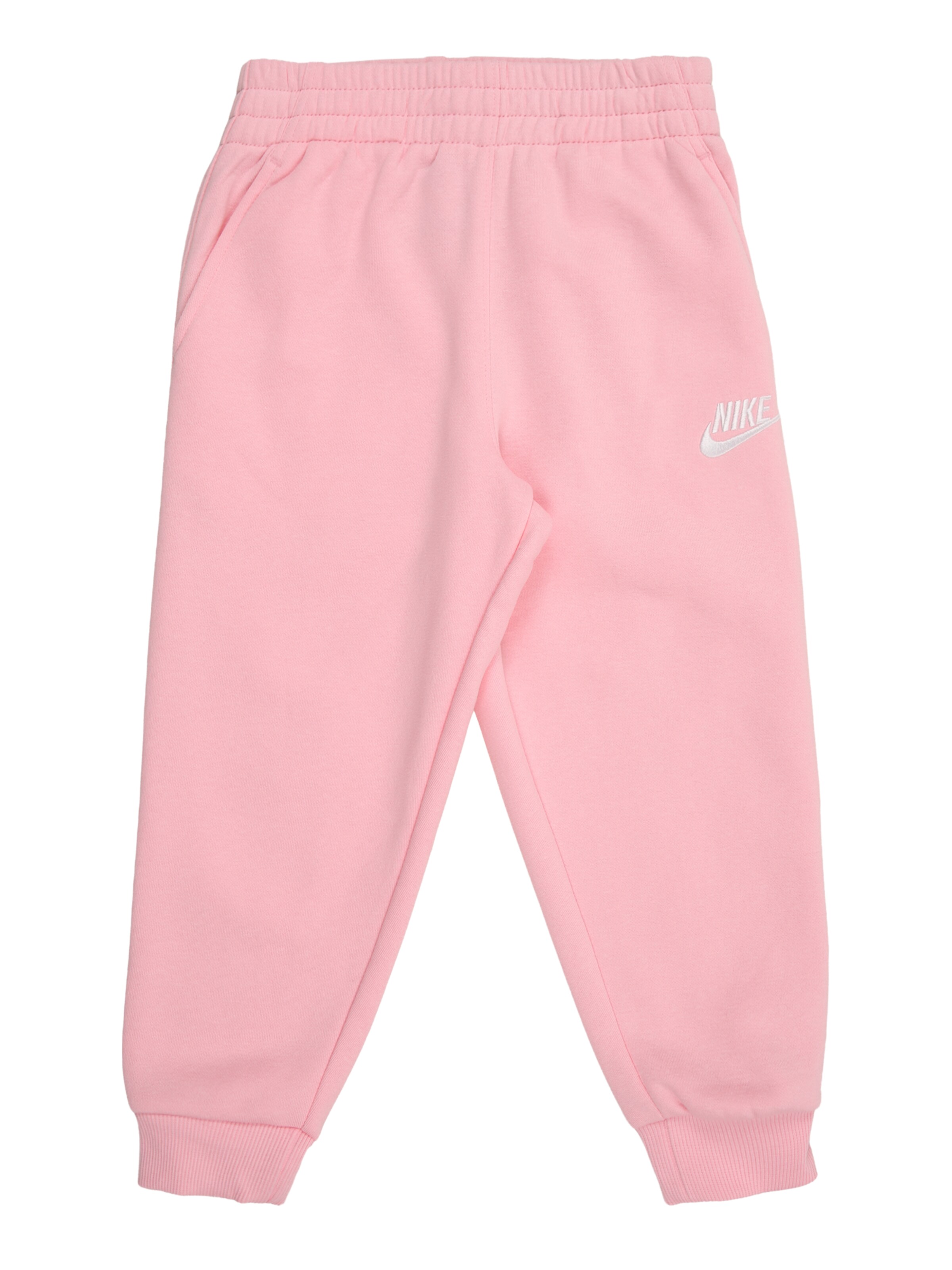 Nike Sportswear Ozke Hlače 'CLUB FLEECE' | roza barva: sprednja stran