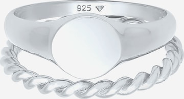 ELLI Ring Bandring, Siegelring in Silber