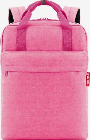 REISENTHEL Backpack in Pink: front