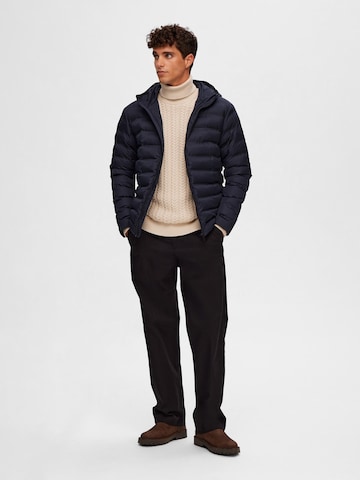 SELECTED HOMME Between-Season Jacket 'BARRY' in Blue