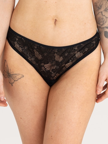 Slip 'Classy Lace' Erlich Textil en noir : devant