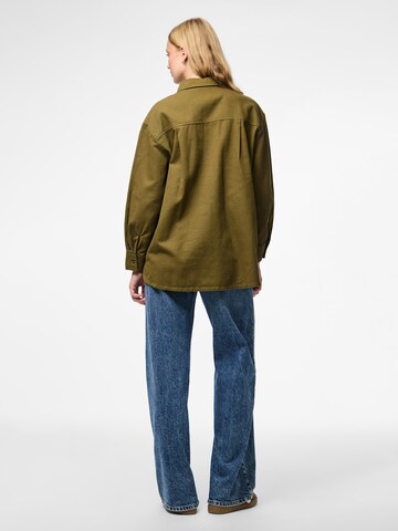 Chemisier 'PCMAISIE' PIECES en vert