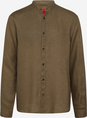 Chemise 'Elvory' HUGO Red en vert : devant