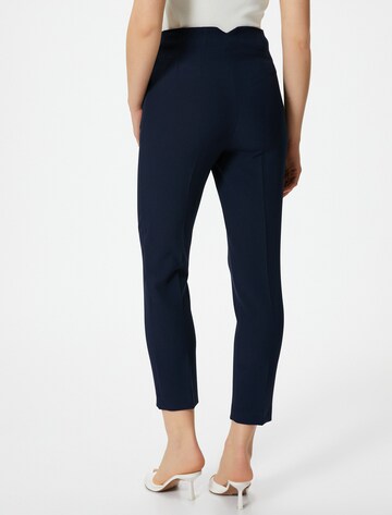 Koton Slim fit Pleated Pants in Blue