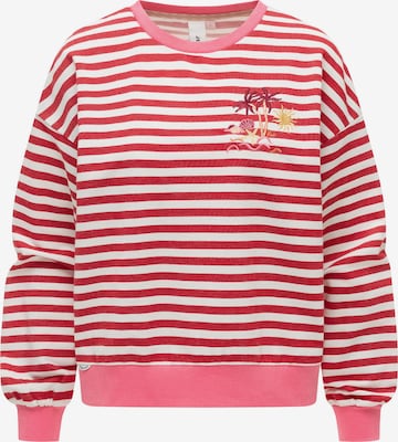 Sweat-shirt 'Wuss' Ragwear en rouge : devant
