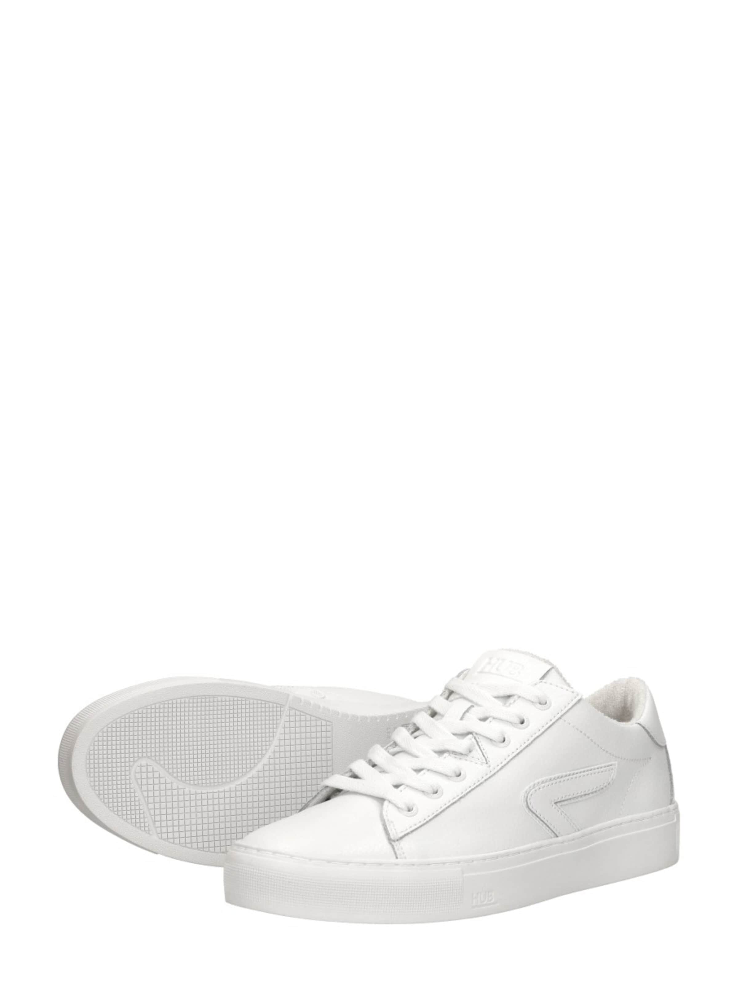 Baskets basses 'Hook 22' HUB en blanc