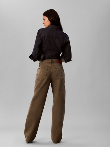 Calvin Klein Jeans Loosefit Jeans in Grün