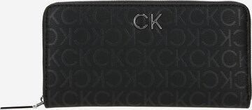 Porte-monnaies 'Daily' Calvin Klein en noir : devant