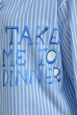 Milano Italy Blouse in Blue