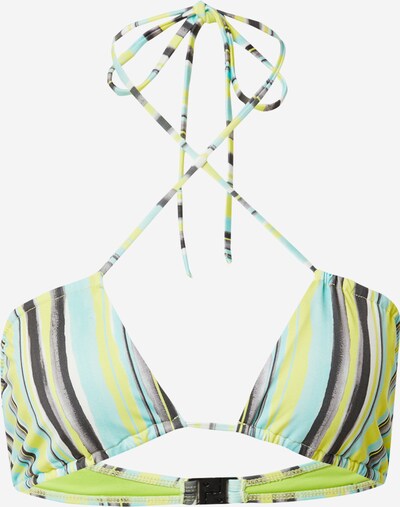 River Island Hauts de bikini en bleu clair / roseau / noir / blanc, Vue avec produit