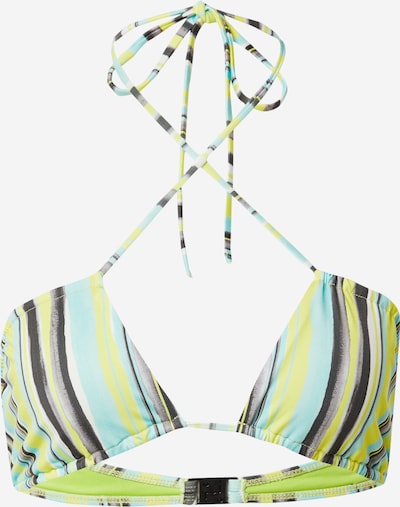 River Island Bikini zgornji del | svetlo modra / trst / črna / bela barva, Prikaz izdelka