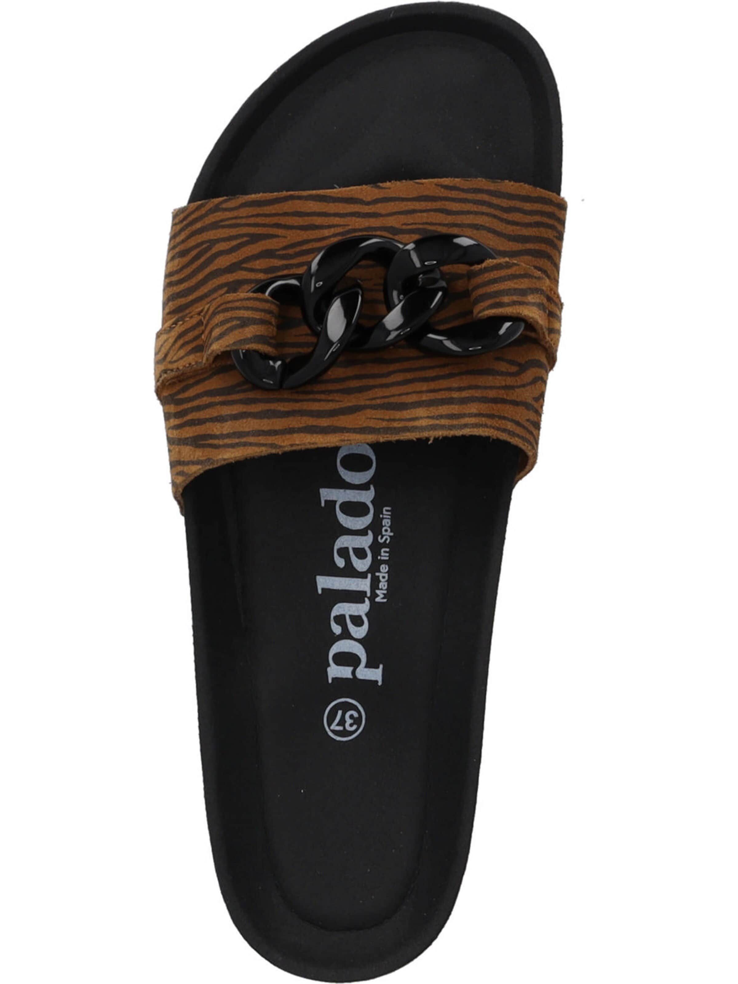 Palado - Zapatos abiertos 'Palado Gozo Zebra' en marrón