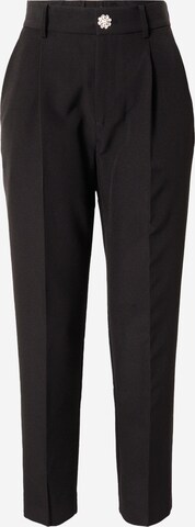 Custommade Normální Kalhoty s puky 'Pianora' – černá: přední strana