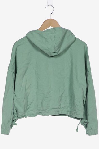 MANGO Sweatshirt & Zip-Up Hoodie in M in Green