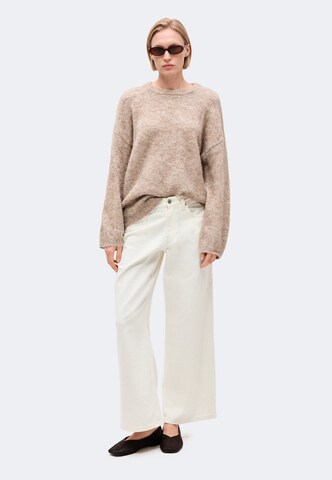 Pull-over oversize 'Tessy' ABOUT YOU en beige