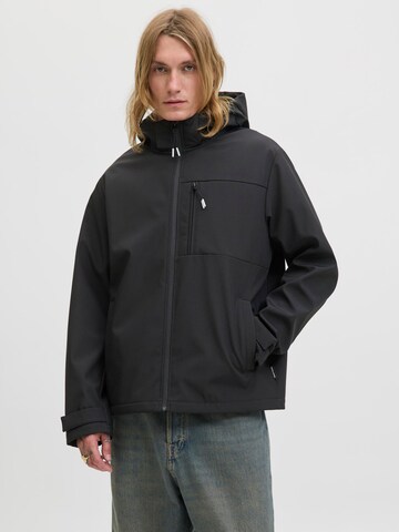 JACK & JONES Overgangsjakke i sort: forside
