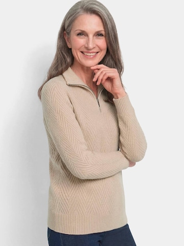Pull-over Goldner en beige : devant