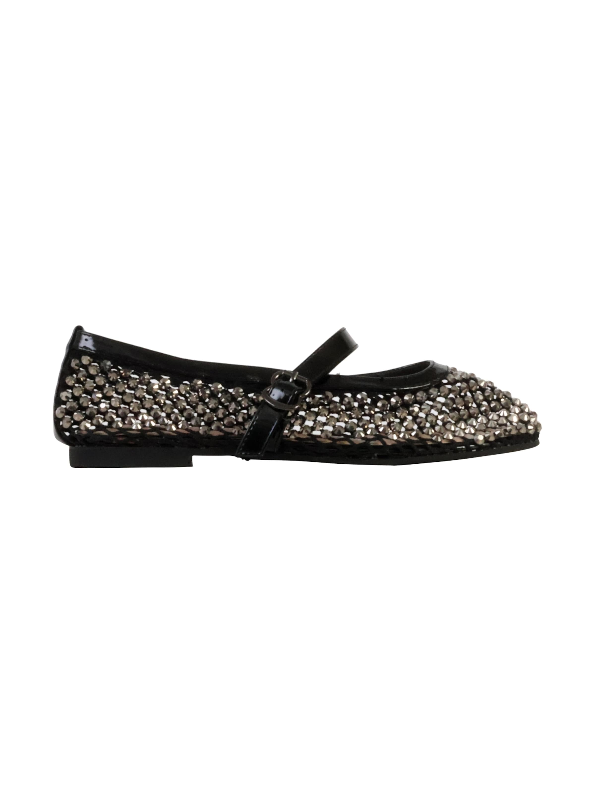 Ballerines 'Riemchenballerinas' Joia en noir