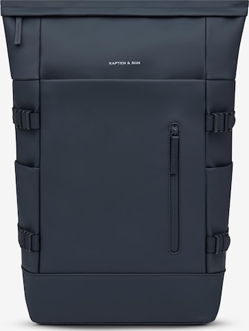 Kapten & Son Backpack 'Helsinki Pro' in Blue: front