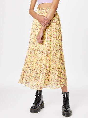 NÜMPH Skirt in Yellow: front