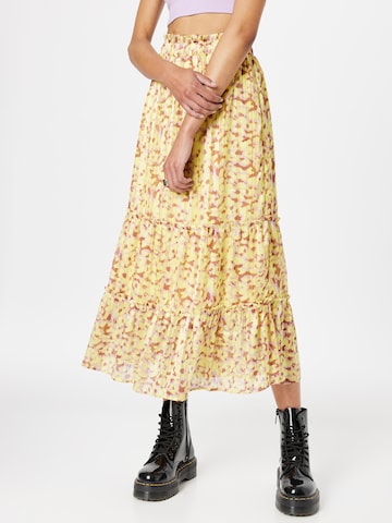 NÜMPH Skirt in Yellow: front