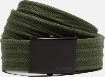 Ceinture 'A651' Ombre en vert : devant