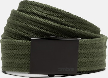 Ombre Belt 'A651' in Green: front