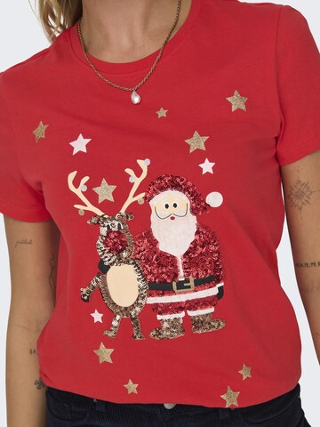 ONLY Shirt 'YRSA ' in Red